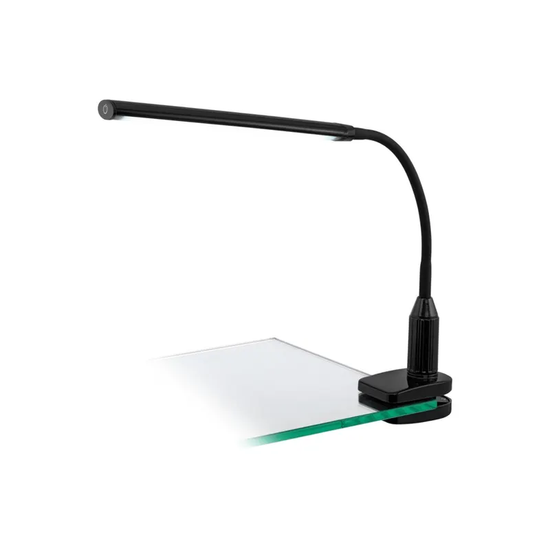 Laroa Masa Lambası Siyah Mandallı 4,5W Led