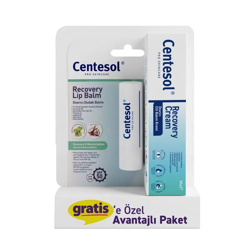 Onarıcı Cilt Bakım Kremi 30 gr + Onarıcı Güneş