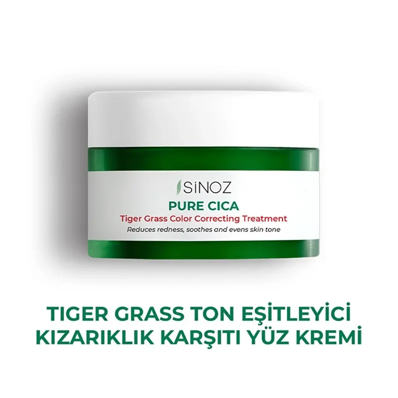 Pure Cica Tiger Grass Yüz Kremi 15 ml