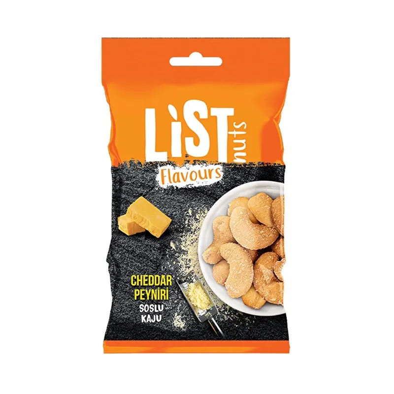 Nuts Flavours Cheddar Peyniri Soslu Kaju 30 gr