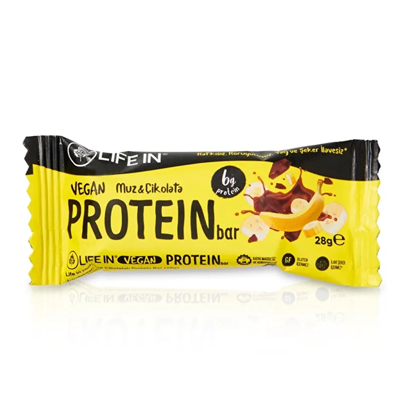Muz & Çikolata Protein Bar 28 gr