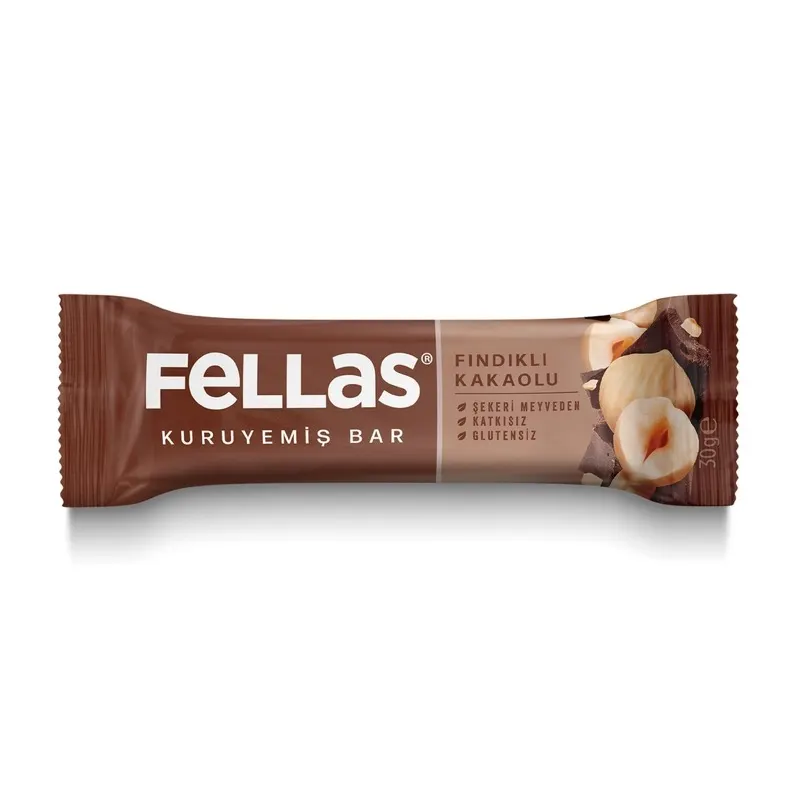 Fındıklı Kakaolu Kuruyemiş Bar 30 gr