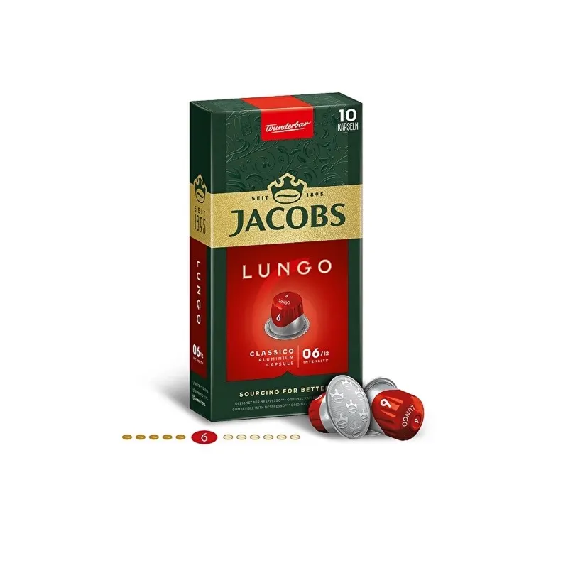 Capsule Lungo 6 Classic Kapsül Kahve