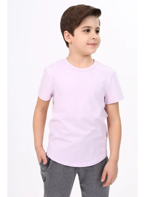 Erkek Çocuk Bisiklet Yaka Tişört